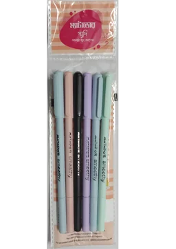 ম্যাটাডোর স্মুদি কলম - ৬ টি (Matador Smoothy Ballpen - 6 pcs)