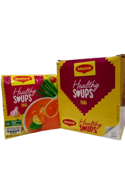 ম্যাগী হেলদি থাই স্যুপ ডিসপ্লে বক্স: ১২ প্যাক (Maggi Healthy Thai Soups Display Box: 12  pack)